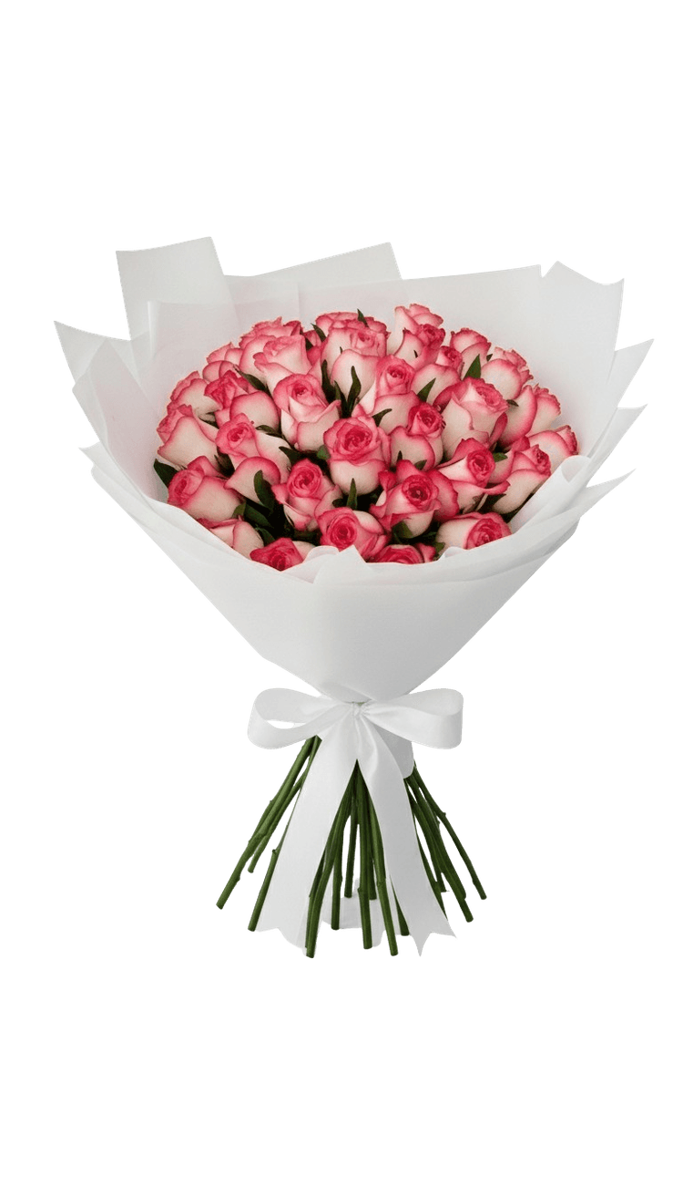 זר פרחים טריים